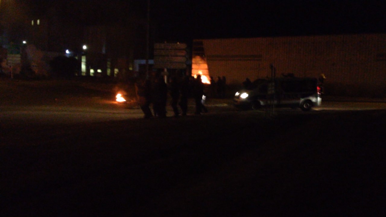 Affrontement a Quimper entre la police et les agriculteurs