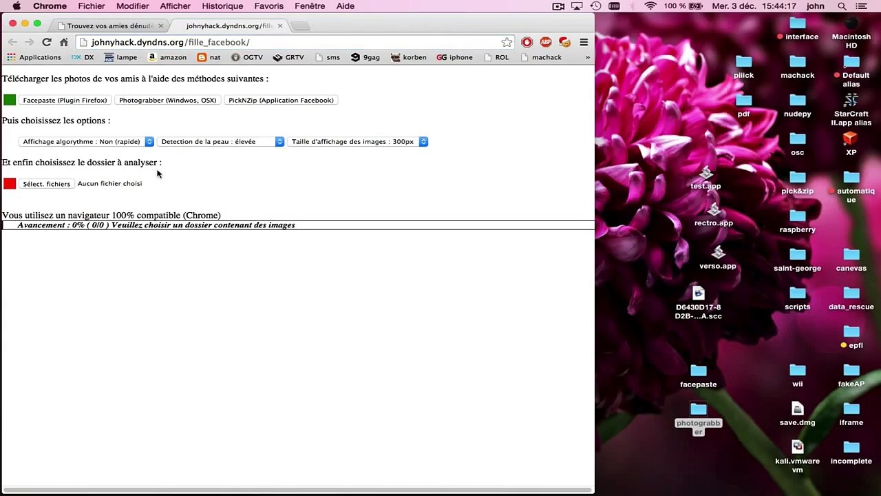 Tutoriel : trouvez vos amies nues sur facebook