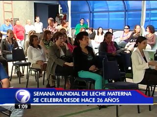 Lactancia materna inicia su semana de celebración en todo el mundo