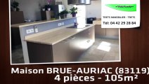 A vendre - Maison/Villa - BRUE-AURIAC (83119) - 4 pièces - 105m²