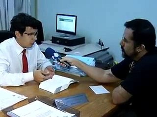 Jornal local: mulher facada marido