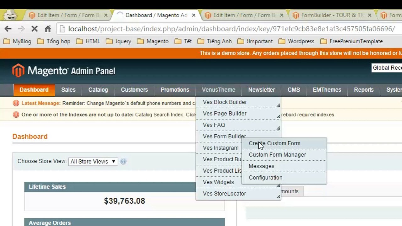 Magento Custom Form Builder User Guide