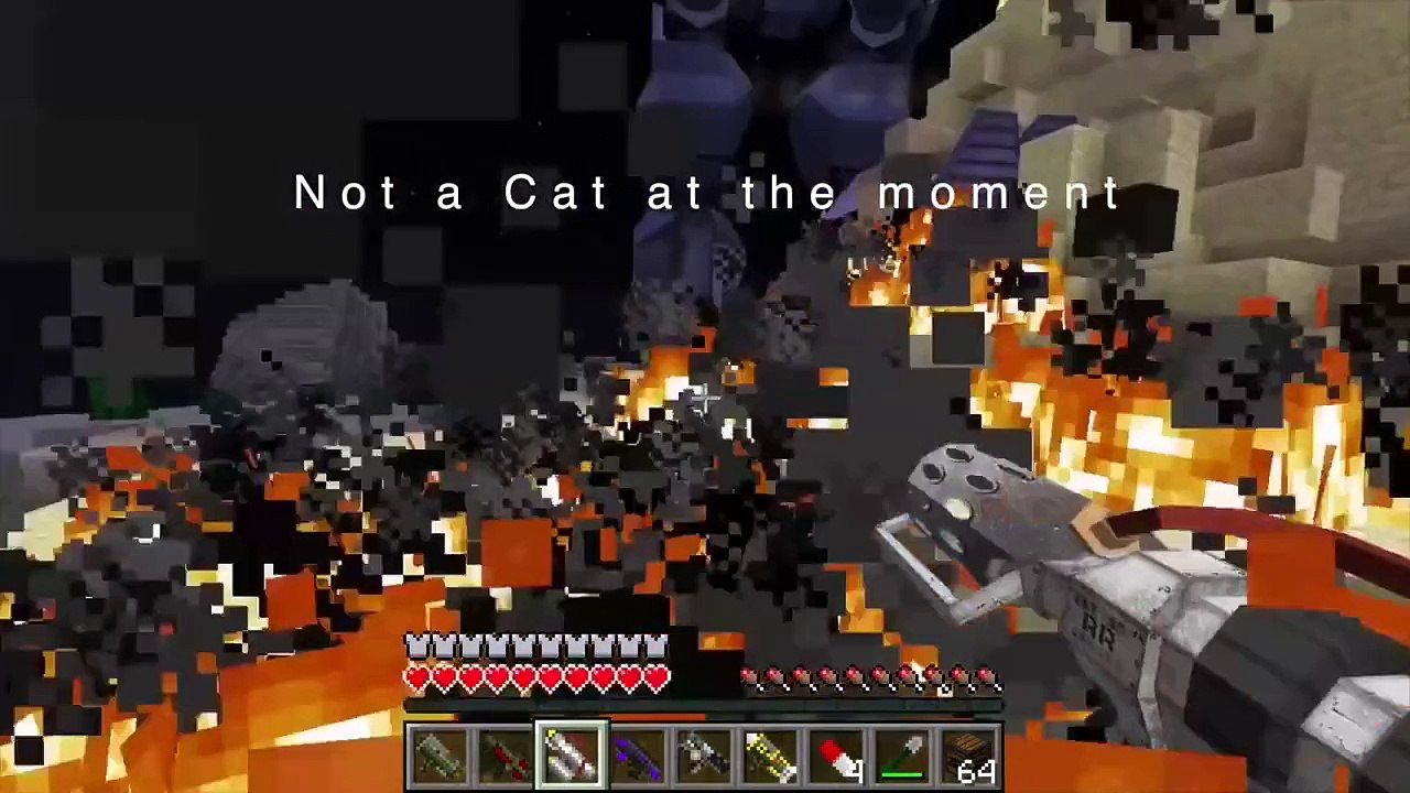 Minecraft Boss Mob Robot - Rhodes 3 - Rival Rebels mod