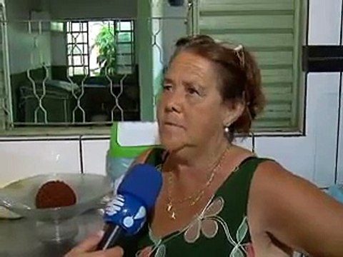 Jornal local: falta d'agua