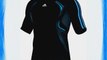 Adidas TechFit PowerWeb Short Sleeve Compression Running T-Shirt - Large