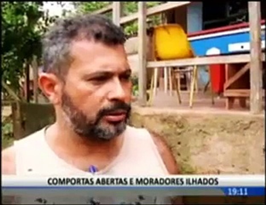 Comportas abertas