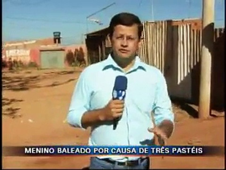Criança baleada