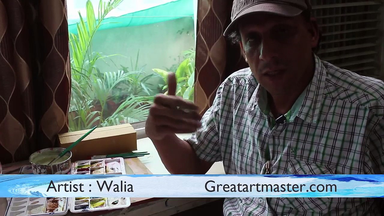 How To Draw Leaves With Watercolor 656-1
