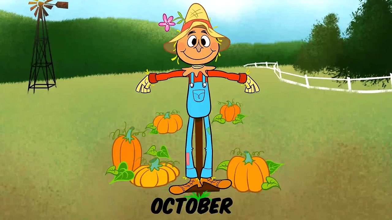 Months of the Year Song - 12 Months of the Year - Kids Songs by The Learning Station