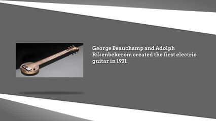 Interesting Facts About Guitar