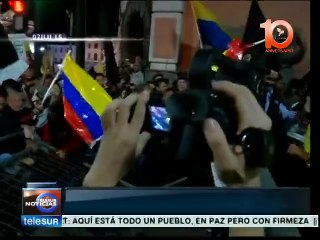 Ecuador: grupos opositores generan violencia en su movilización