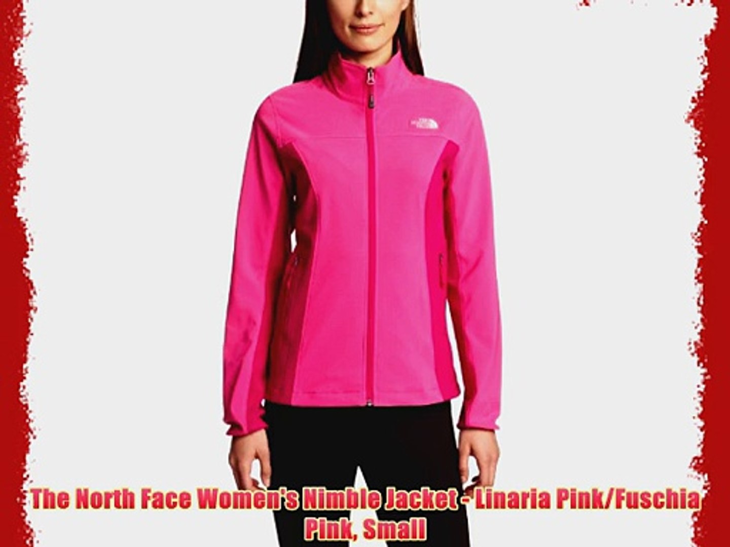 The North Face Women's Nimble Jacket - Linaria Pink/Fuschia Pink Small -  video Dailymotion
