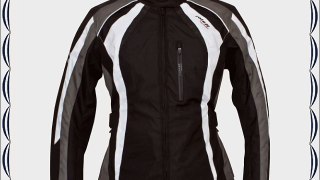 Roleff Racewear Venedig RO 980 Women's Motorcycle Jacket schwarz/wei?/grau Size:XS