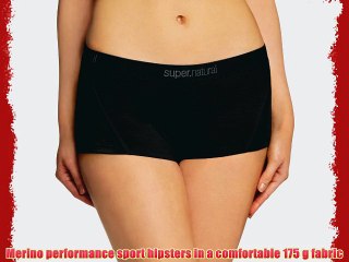 Super Natural Women's Sport Hipster Merino Sport Knickers - Caviar X-Large