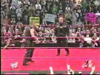 Goldberg WWE Debut w/ Rock (3-31-03 RAW)