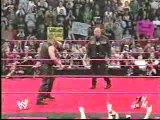 Goldberg WWE Debut w/ Rock (3-31-03 RAW)