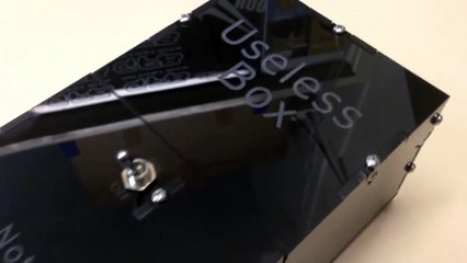The Useless Box! Never before has a box been so entertaining...