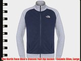 The North Face Men's Classic Full Zip Jacket - Cosmic Blue Large