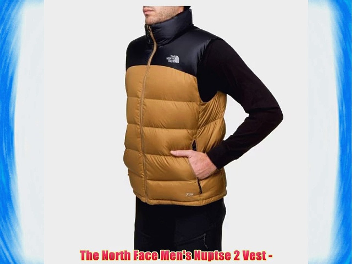 north face nuptse 2 vest mens