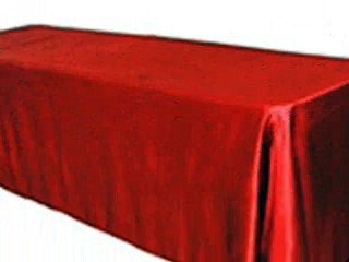 Beautiful Satin Tablecloths - Chaircoverfactory.com