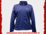 Cathie Womens Fleece Jacket RumbaR DkBur 26
