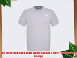 The North Face Men's Short Sleeve Red Box T-Shirt - Heather Grey X-Large