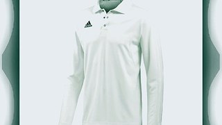adidas Adult Cricket Long Sleeve Shirt Cream L