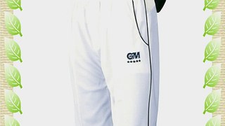 GM Teknik Club Cricket Trousers Cream/Navy Medium - 31 Leg