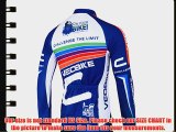 TOPTIE Long Sleeve Cycle Cycling Jersey Shirt - XL