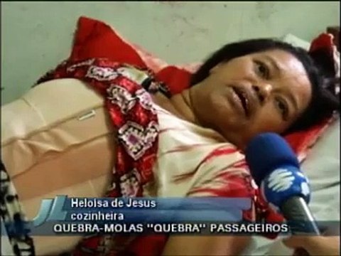 Acidente com quebra-molas
