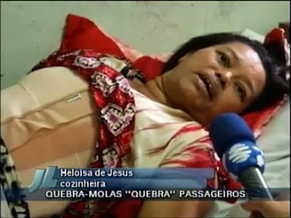 Acidente com quebra-molas