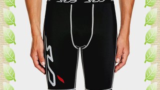 Sub Sports Dual Men's Compression Baselayer Shorts - Black Large
