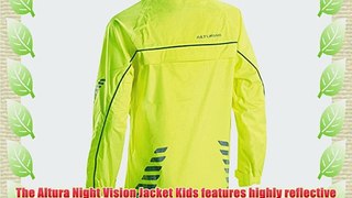 Altura Night Vision Jkt Kids - Yellow 10-12 Years