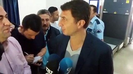 Şota Hava limanında konuştu