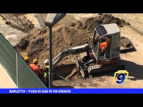 BARLETTA | Fuga di gas in via Einaudi