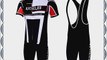 HOT!! New Men's Outdoor Cycling Short Sleeve Jersey   BIB Shorts With 6D Padded (XL)