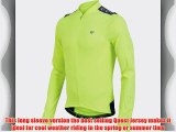 Pearl Izumi Men's Quest Long Sleeve Jersey - Screaming Yellow Large