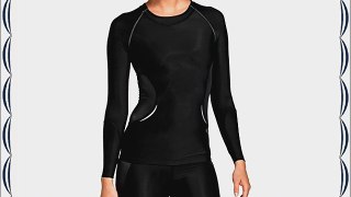 Skins Bio A400 Women's Long Sleeve Compression Running Top - Large (A)