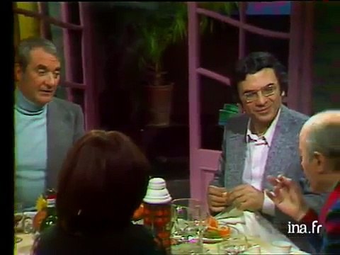 Michel Audiard J'ai arrêté l'alcool à cause de Jean Carmet - Archive INA