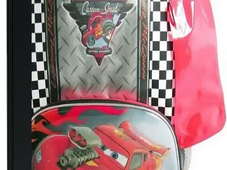 Check Disney Pixar Cars "Custom Speed Nitro Speed" Backpack with Bonus Hydra Slide