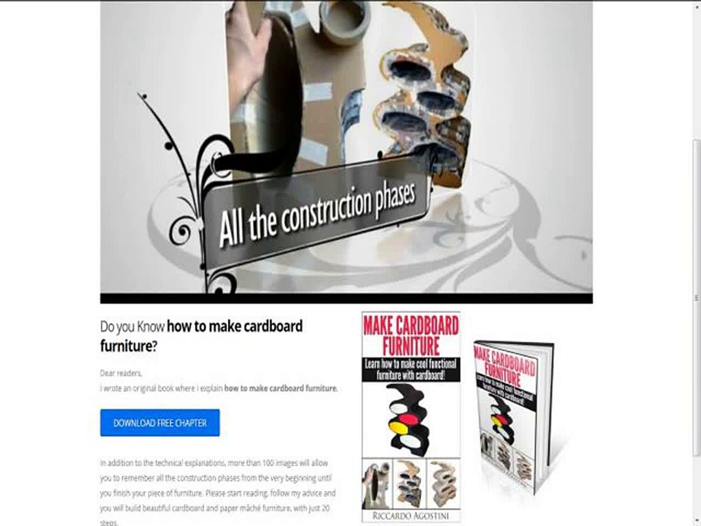 Ebook Cardboard And Paper Mache Furniture Video Dailymotion