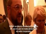Martin Schulz (Presidente del Parlamento Europeo) VS Beppe Grillo