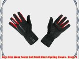 Gore Bike Wear Power Soft Shell Men's Cycling Gloves - Black 9
