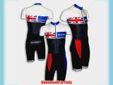 Cycling Skinsuit - short sleeves and legs - black (BRITISH_collection)