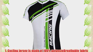 CHEJI 2014 Cycling Jersey Short Sleeve BIB Shorts Set Silicon Gel Padded Men's Bicycle Sportwear