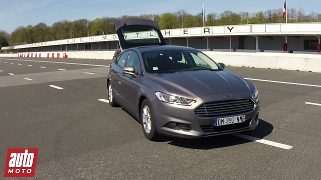 2015 Ford Mondeo 1.6 TDCi : 0 à 100 km/h sur le circuit de Montlhéry - AutoMoto