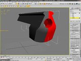 Modelling low-poly Desert-Eagle with 3ds Max 2009