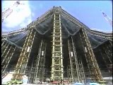 Construction of Fukuoka Dome
