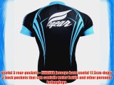 Fixgear Men Cycle wear Skyblue Short sleeve cycling jersey bike clothes Top S