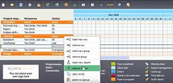 Create Gantt Charts with Tom'sPlanner | Faster than Excel and easier than MS Project